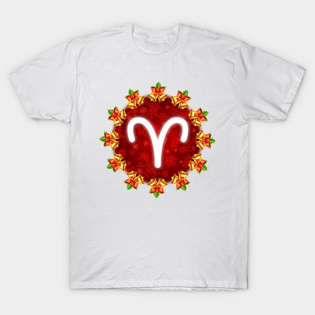 ZodiaXmas Aries T-Shirt by ZodiaCult